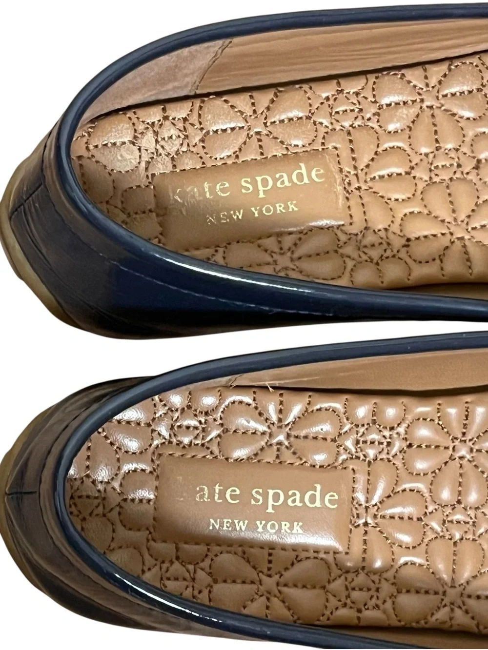 Kate Spade New York Deck Navy Patent Leather Driving Loafers Women’s Flats 9.5 - Picture 5 of 11